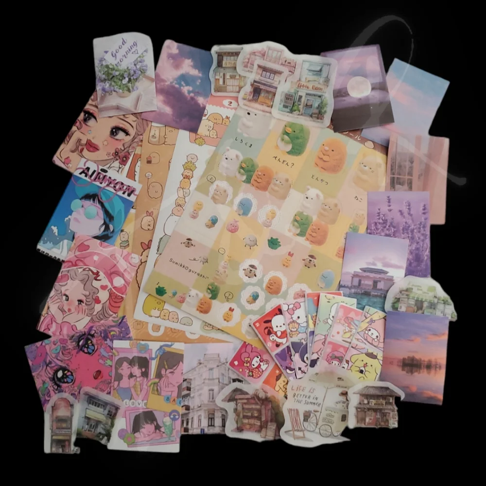 111 pcs Mystery Kawaii Stationery Bundle